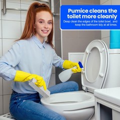 6 Pack Pumice Stone Toilet Bowl Cleaner, Scouring Stick for Toilet Cleaning, …