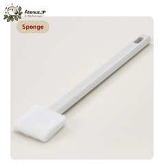 MUJI Gap Cleaning Tool Set 4pcs Brush Sponge Scraper Point Ships from Japan