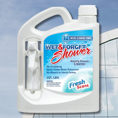 Shower Cleaner Spray Multi-Surface Weekly Application Requires No S