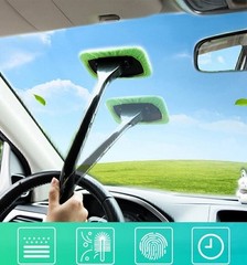 3 Pack Windshield Cleaning Tool Kit Car Window Glass Wiper Cleaner Brush Set US