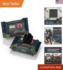Thick & Ultralight Unscented Cleansing Wipes – Perfect for Camping & Hunting