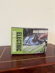 Electric Spin Scrubber Cordless Cleaning Brush Kit Bathroom Tile Car New
