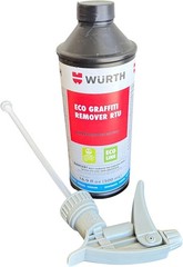 Wurth ECO Graffiti Remover 16.9 fl oz Ready-to-Use Bottle Biodegradable, VOC