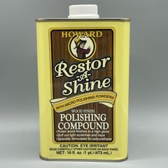 Howard Restor-A-Shine Hardwood Floor Furniture Polish Orange Scent 16 fl oz