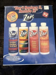 Zap Professional Restorer Maintainer Porcelain Fiberglass Tile Grout Open Box