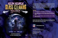 Resin Reaper Glass Cleaner 32 OZ | Pipe Cleaner | Safe on Glass, Metal, Ceramic,