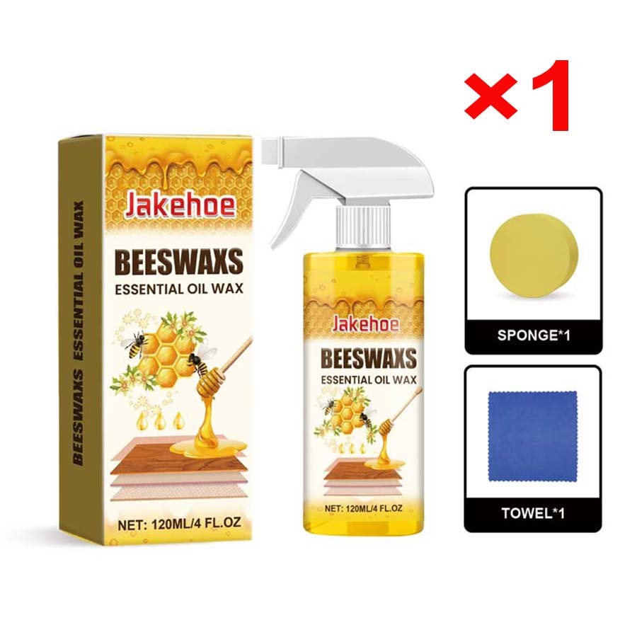 Beeswax Wood Polish Spray Multifunctional Cleaner for Home Kitchen Livingroom US