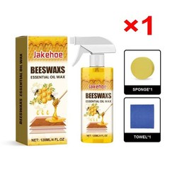 Beeswax Wood Polish Spray Multifunctional Cleaner for Home Kitchen Livingroom US