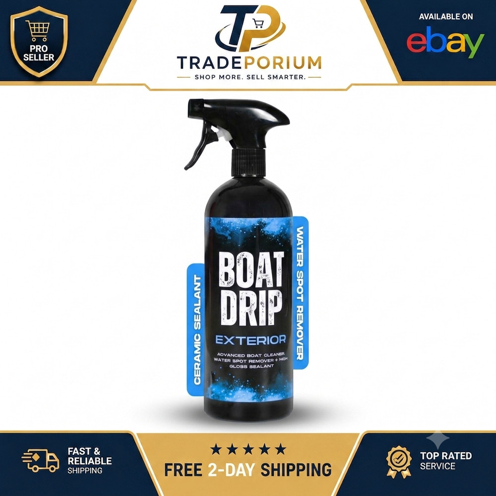 Exterior Cleaner, All Purpose Boat Cleaner with Sio₂ Ceramic Sealant, Tangerine