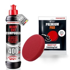 Scratch and Swirl Remover I Car polishing with Heavy Cut 400 8oz and 3,5 Inch…