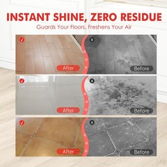 Floor Cleaning Solution for Roborock Q5/Q7/Q8/S7/S8, 4 Bottles