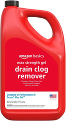 Max Strength Drain Cleaner Gel Hair Clog Remover 80 Fl Oz[1][2][3]