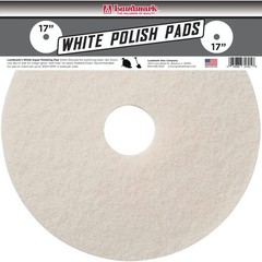 Lundmark 17 In. White 175 to 300 RPM Buffing Pad (5-Pack) TKL17W Lundmark TKL17W