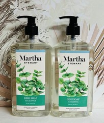 2-Pack Martha Stewart ~ Eucalyptus Dish Soap 24.5 fl oz Each