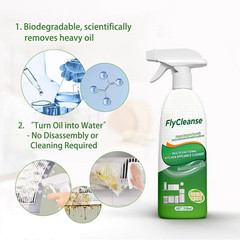 Oil Stain Remover, Cooktop Cleaner,Grease Remover, Kitchencleaner, Range Hood Cl