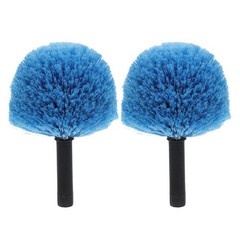 2Pcs Flexible Cobweb Duster Brush Replacement Heads for Home Ceiling and Corners