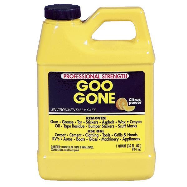 (6)-Goo Gone 1 Qt. Professional Strength Citrus Power All Purpose Cleaner 2112