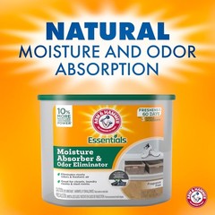 Essentials Disposable Moisture Absorber and Odor Eliminator Tub, Fragrance Free