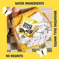 Mollys Suds Oxygen Whitener 79oz Lemon Stain Remover Color Safe Boost