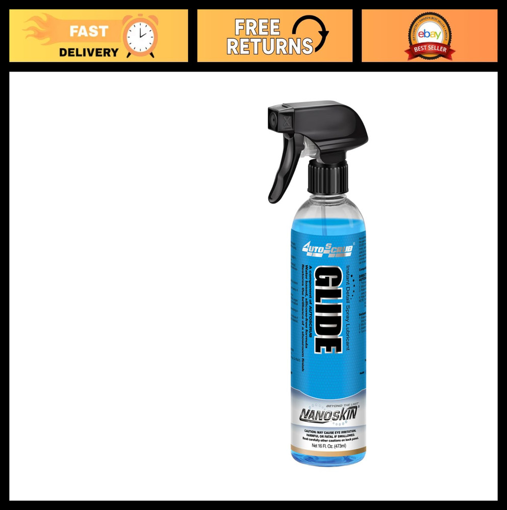 Silicone-Free Spray Detailer 16 oz – No Residue, Perfect for Wax & Sealant, DIY