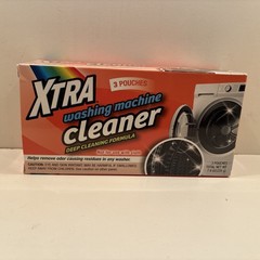 XTRA Washing Machine Cleaner Deep Cleaning Formula 3 Pouches 7.9 oz