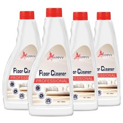 Floor Cleaning Solution for Roborock Q5/Q7/Q8/S7/S8, 4 Bottles