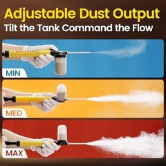Adjustable 4FT Diatomaceous Earth Powder Duster & Sprayer – Precision Pump Appli