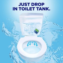 Alpine Fresh In-Tank Toilet Cleaner Duo-Cubes, 4 Count – Long-Lasting Freshness
