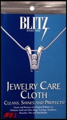 Blitz Jewelry Cleaning Cloth (1) MADE in The USA!