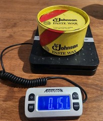 SC Johnson Paste Wax The Original Formula 16 oz 95% Full Discontinued Vintage