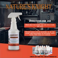 Glass and Window Cleaner Spray home auto RV no fog no streak formula