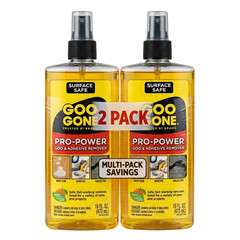 2 pack Goo Gone Pro-Power Goo & Adhesive Remover Pump Spray, Citrus-Based, 16 oz