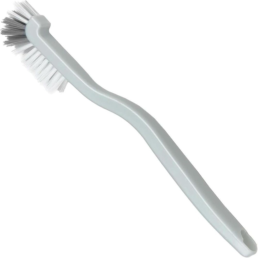 Multi-Purpose Stiff Bristle Brush for Kitchen, Sink, and Tile Grout Cleaning