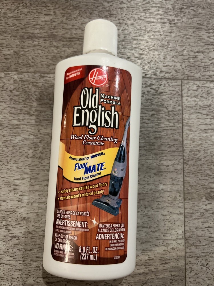 New Hoover Old English Wood Floor Cleaning Concentrate Floormate Cleaner 8 fl oz