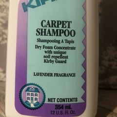Genuine Kirby Guard 12oz Carpet Shampoo Cleaner Dry Foam Concentrate Sealed NOS
