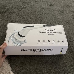 Electric Spin Scrubber, 10 In 1, Cordless, For Bathroom, Toilet, Shower