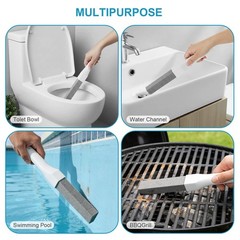 8 Pack Pumice Stone Toilet Bowl Cleaner with Long Handle – Replaceable Toilet