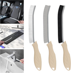 3Pcs Cleaning Brush – Includes Soft Bristle, Hard Crevice, Multifunctional Grout