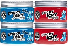 Chemical Guys Sticky Icky Car Cleaning Gel Green Apple Strawberry