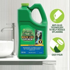 Main Line Opener Clog Remover Liquid Safe Pipes Septic System 50ft Reach New