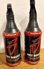 (2) Hot Sauce Premium Hard Water Spot Remover w/High-Gloss Sealants 20oz. Read!