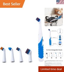 Lightweight Cordless Scrubber with 11000 RPM – Perfect for Home Cleaning Tasks