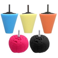 5Pcs Aluminum Polishing Kit Foam Sponge Polishing Balls Wheel Polishing Kit f…