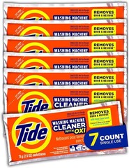 Washing Machine Cleaner by Tide, Washer Machine Cleaner with Oxi 7 Count Fresh