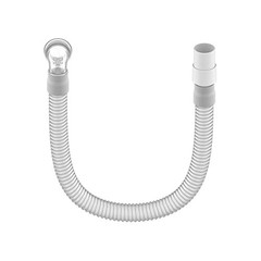 Short Tube Assembly for CPAP, Hose Supplies, Includes Swivel & Elbow Connector