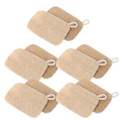 30 Pcs Handmade Loofah Dish Scrubber Natural Luffa Sponge Kitchen Cleaning Pads