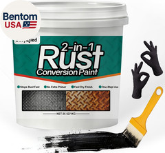 2-In-1 Rust Converter & Metal Primer, 35 Oz Rust Remover Paint for Metal,Rust Co