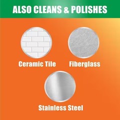 4 Pack Orange GLO 16oz. Wood Furniture 2-in-1 Clean Polish Spray Restores Luster