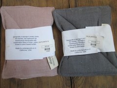 NEW Lot DO GOOD Sponge Plastic Free Sustainable Linen Plant Based Loofah USA
