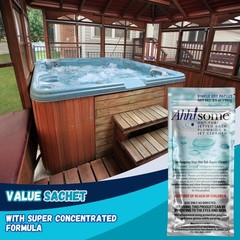 Hot Tub Cleaner & Purge Pack | Clear Pipes, Jets & Water | 4 Pack for 450 Gallon